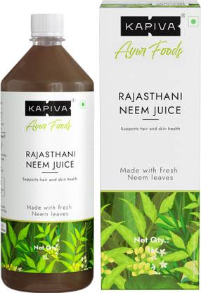 Kapiva Rajasthani Neem Juice | Helps Boost Immunity and Fight Infections (1L)