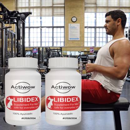 ACTIWOW Libidex Capsule Combo Set - 2 Pack for Libido & Fatigue Support a1