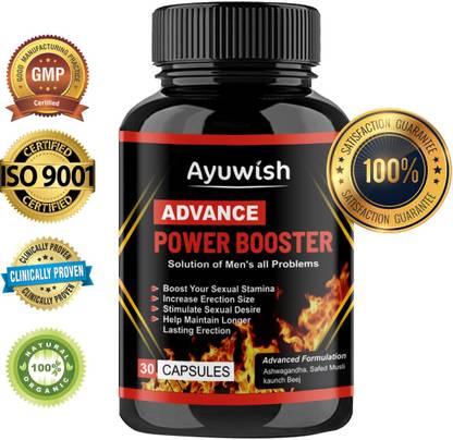 AYUWISH Advance Power Booster solution of men's problem stamina capsule