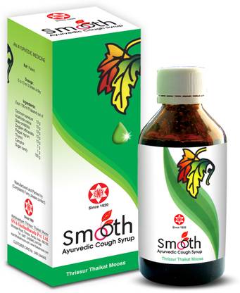 ASHTAVAIDYAN THRISSUR THAIKAT MOOSS S N A Smooth Cough Syrup - 100ml (Cough, Cold)