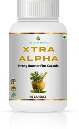 The green ayurveda XTRA ALPHA STRONG BOOSTER PLUS CAPSULE