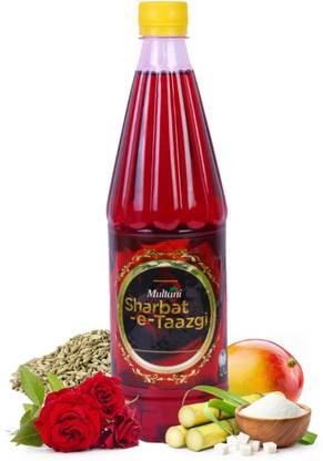 Multani Sharbat-e-Taazgi Rose Sharbat | Refreshing Beverage for Summer Hydration
