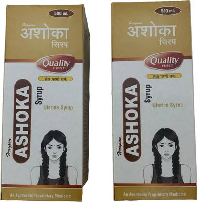 Heryson Pharma Heryson Ashoka Syrup 500 Ml+ 500Ml (Pack of 2)