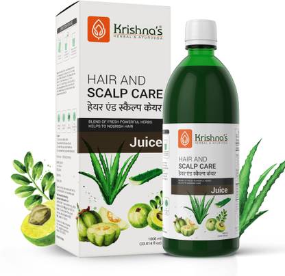 Krishna's Herbal & Ayurveda Hair & Scalp Care Juice