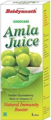 Baidyanath Amla Juice - 1 Ltr (Pack of 4)