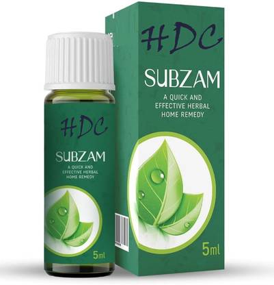 H D C SUBZAM Handy Quick Home Remedy, For Instant Cold, Pain Relief, For All Ages