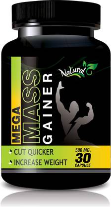 NATURAL Mega Mass Tablet Weight Gain Product, Mass Gainer Protein Supplement