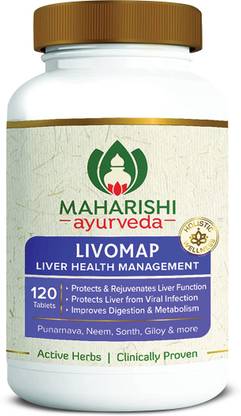 MAHARISHI ayurveda Livomap For Liver Health Management Protects and Rejuvenates