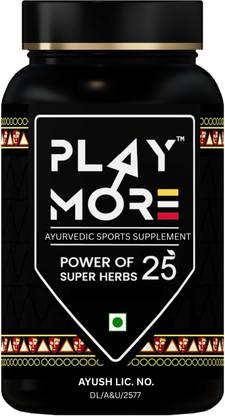 Playmore Ayurvedic Formula Made From 25 Herbs