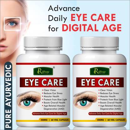 Riffway Eye care _ Herbal Tablet| Eye Capsule To Reduces Vision Problems