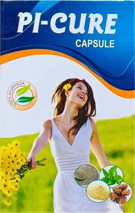 HERBSHD PI-CURE Capsule | Useful in Piles, Constipation, and Abdominal problems
