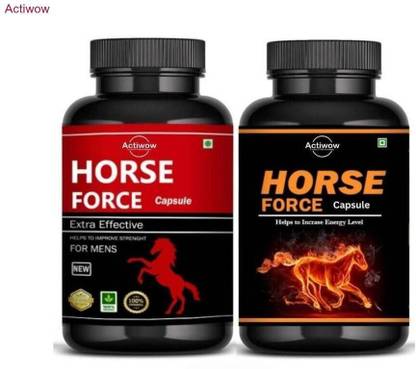 Horse Power Force Capsule Energy Boost & Vitality for Active Men X11