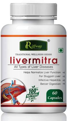 Riffway Livermitra Health Dava : Liver Capsule Improves Liver Function