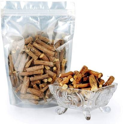 Rawmest Mulethi Sticks Yastimadhu (Licorice root) Eating & Sore Throat, Digestion 250g