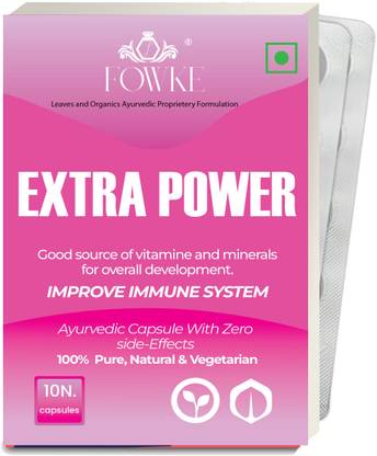 Fowke Extra Immunity Power Women Tablets ~ Realize Your Power ~ Immunity