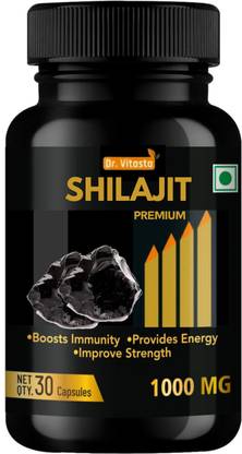 Dr Vitasta Shilajit gold capsule for Stamina,Strength and Endurance