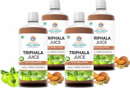 SEARCH WELLNESS Triphala Juice 500 ML Support Metabolism | Constipation & Digestive Supplement