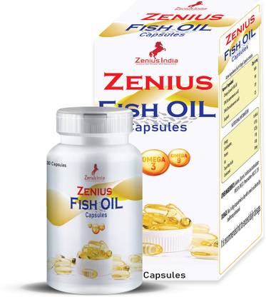 Zenius Fish Oil Capsules | Omega 3 fish oil | Multivitamin + Fish Oil