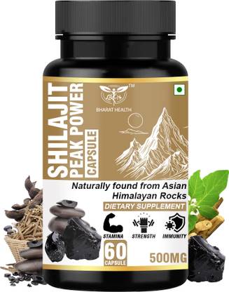 BHARAT HEALTH SHILAJIT PEAK POWER CAPSULE (60 VEG CAPSULE)