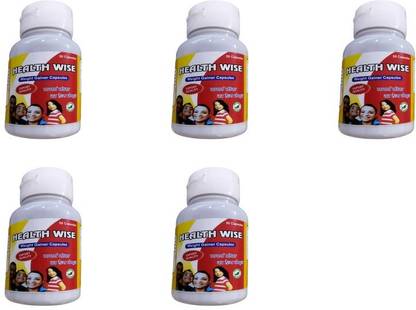 leaf veda Health Wise Capsule (50 Capsule) For Waight Gainer