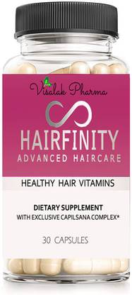 visalak pharma Hairfinity Hair Growth Capsules Hair Nourishment Pills