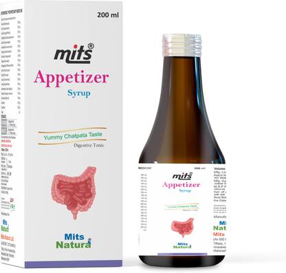 MITS Appetizer Syrup |200 ml - Appetizer for all ages - Digestive Tonic |