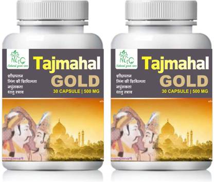 Ngc-natural Good Care NGC-TAJ GOLD MEN BOOSTER FOR INCREASE LING SIZE 30 CAPSULES EACH PACK(PACK OF 2)