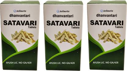 ITELNETS Dhanvantari Satavari Tablets (3 x60T Each)
