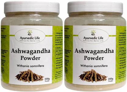 Ayurvedic Life Ashwagandha Powder 200 g Pack of 2