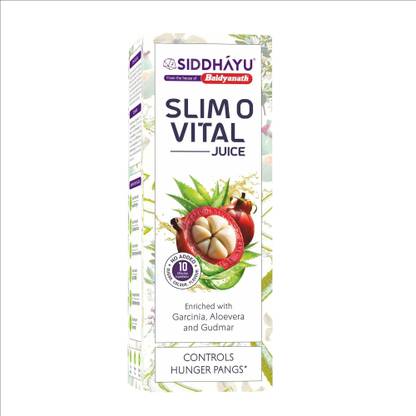 Baidyanath Slimo Vital Juice 1L with Garcinia, Aloe Vera & Gudmar | Supports Healthy Weight