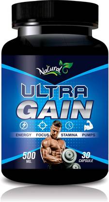 NATURAL Ultra Gain Capsule Weight Gain Product Muscles Gainer Protein Supplement