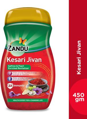 ZANDU Kesari Jivan | Saffron and Pearl Enriched Revitalizer