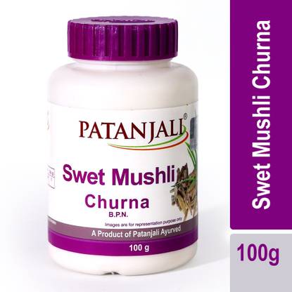 PATANJALI Swet Mushli Churna for Strength & Stamina