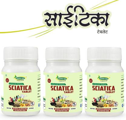 DARDGO Ayurvedic Sciatica Tablet For Strenth in Body