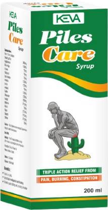KEVA Piles Syrup |Natural remedy for Piles | Herbal & Sugar Free (Pack of 1)