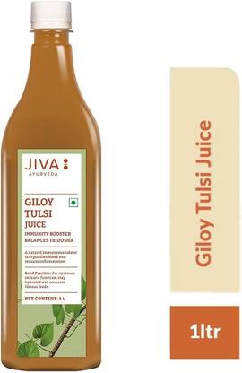 JIVA Giloy Tulsi Juice - Natural Immunity Booster Juice 1l