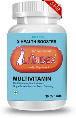 US Labs Turbo Powerful Libidex Multivitamin Capsule Men Erolabs With 1 Libidex Oil