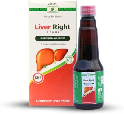 Devi Ayurveda Liver Right Syrup, Liver Tonic - 225 ml
