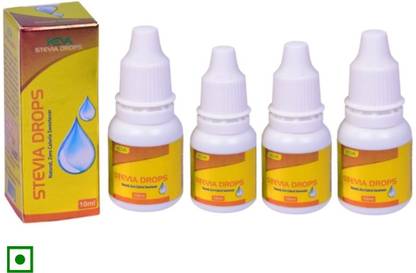 KEVA Stevia Drops May Help Control Blood Sugar and Insulin Levels (Pack Of 4)