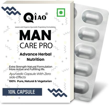 Qiao Man Care Wellness Power Capsule For Men , Provides Calm, Relaxation More Energy