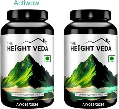 ACTIWOW Height Veda Premium Supplement for Height Development 2Pcs UI53