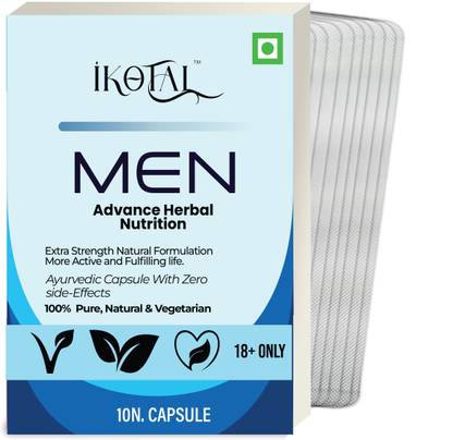 IKOTAL Men Wellness Energy Capsule For Men - Excellent Rejuvenating & Strength