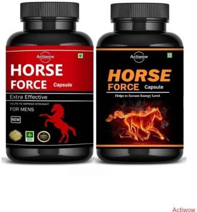 Horse Power Force Capsule Improves muscle strength combo F93