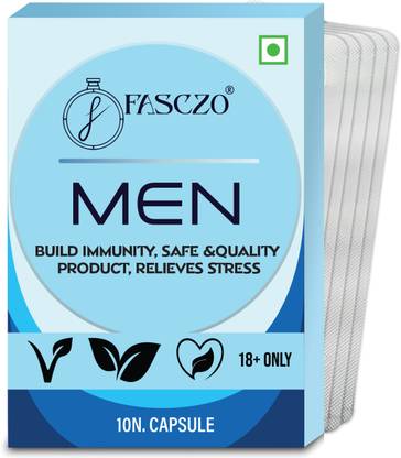 Fasczo MEN Wellness Energy Capsule For Men | Support Your Overall Well-Being