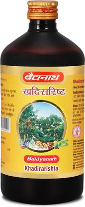 Baidyanath Khadirarishta -an Ayurvedic Formulation | Helps in Blood Purification, Skin and Intestinal Problems |