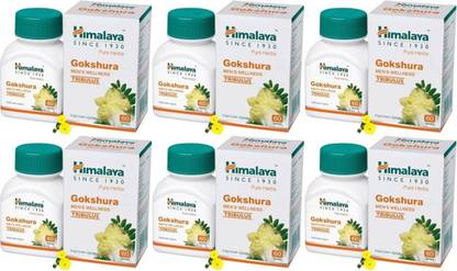 HIMALAYA Gokshura for Men Wellness ,60 Tablets x Pack of 6