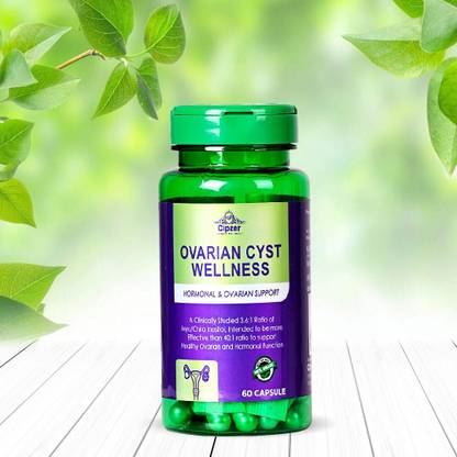 CIPZER Ovarian Cyst Wellness 60 Capsule Supplement For Ovarian Cyst & Hormonal Balance
