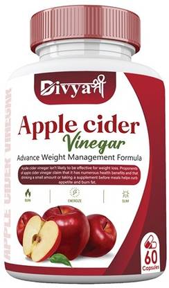 Divya Shree Apple Cider Vinegar Capsule Advanced Formulation For Weight Loss& Immune Support