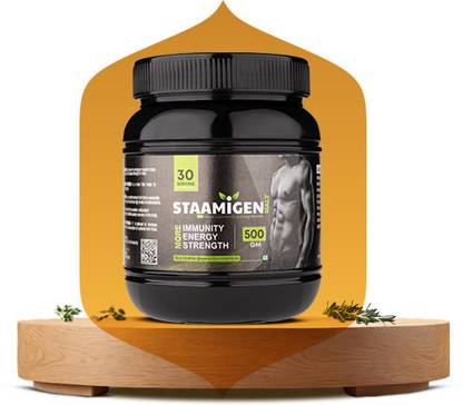 ALPHA AYURVEDA Stamigen Malt - Ayurvedic Weight Gainer for men | Help in Strength & Stamina