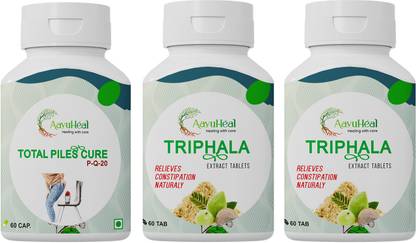 AAYUHEAL Total Piles cure +TRIPHALA